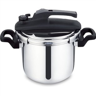 Hocheffizienter und sicherer Stahlkocher mit speziellem Design, 6 l